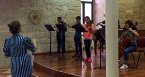 שלישיית עתר - כיתות אמן למוזיקה קמרית בבית הספר המגניפיקט ירושלים